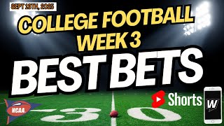 College Football Week 3 LIVE: Best Bets, Upsets & EVERY Game Covered!