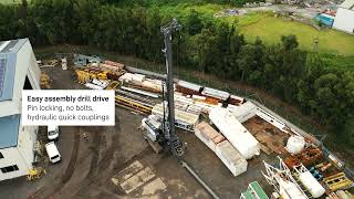 Liebherr – LB 45 rotary drilling rig: first assembly in Australia