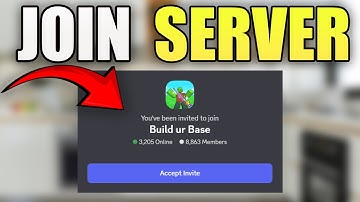 How to Join Build ur Base Discord Server - Step by Step