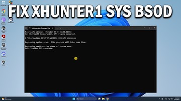 How To Fix Xhunter1 sys Blue Screen Error on Windows 11/10 - Easy Fix