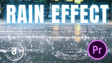 How to add Rain Effect Adobe Photoshop 2023