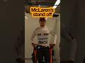 ⛔️ McLaren&#39;s F1 driver STAND-OFF