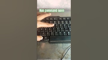 Run command open short cut key #youtubeshorts #tech #pc #computer