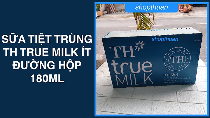 Sữa th true nut giá bao nhiêu 1 thung