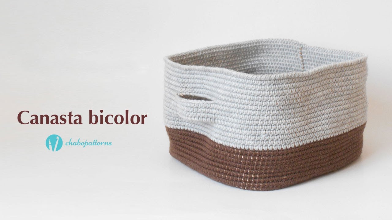 Canasta bicolor