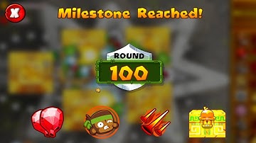 Contested Territory - Passing Level 100 - Bloons Monkey City