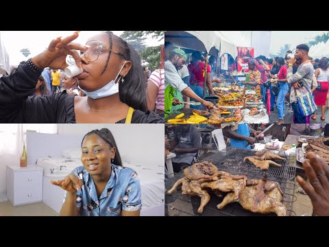 I Fought for this! NIGERIA BIGGEST  FOOD FESTIVAL| PORT HARCOURT BOLE | My Furniture is finally Here