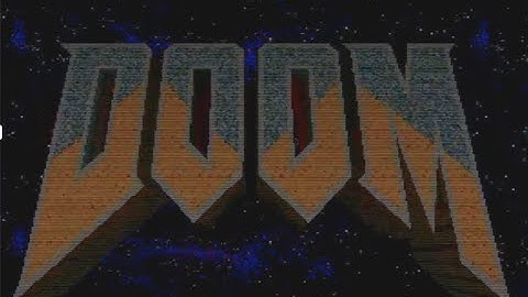 Doom 64 - Nintendo 64 - Intro & Title Screen