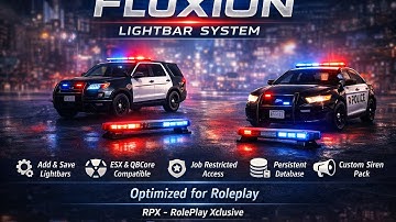 Lightbar System ESX & QB Core