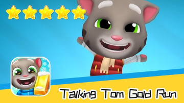 Talking Tom Gold Run DAY#114 Walkthrough The best cat runner game! Recommend index five stars