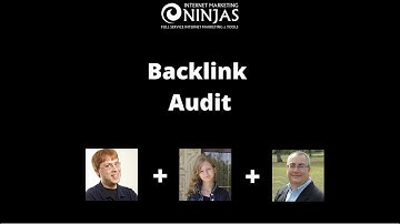 Backlink audit and link building with Bill Hartzer