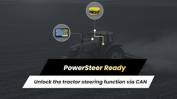 PowerSteer Ready — Unlock the tractor steering function via CAN