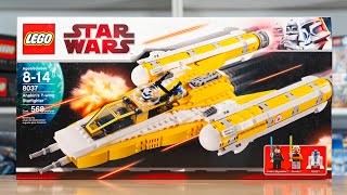 LEGO Star Wars 8037 ANAKIN'S Y-WING STARFIGHTER Review! (2009)