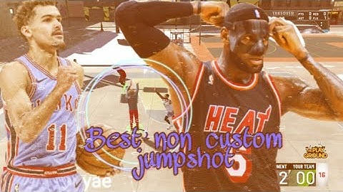 Best Non Custom Jump Shot *Any Quick Draw*