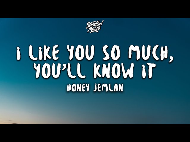 Honey Jemlan - I Like You So Much, You'll Know It (Lyrics) class=