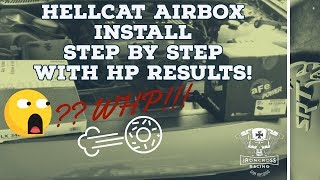 Hellcat Airbox - Step by Step Install on 2018 Challenger 392 6.4L