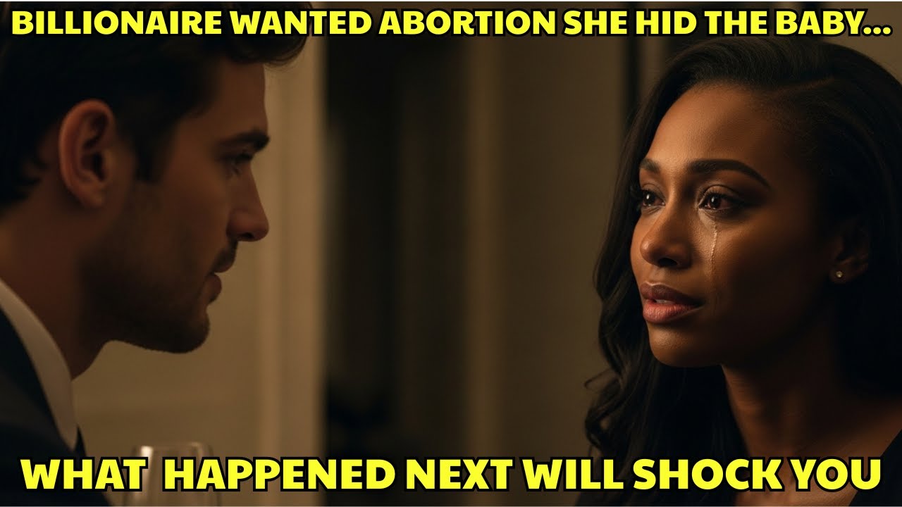 Billionaire Wanted Abortion She Hid the Baby... What Happened Next Will Shock You