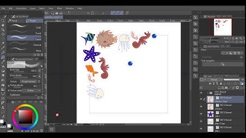 Seamless pattern in Clip Studio Paint
