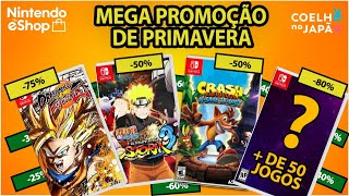 50 Best Games with Huge DISCOUNT ❘ Nintendo Switch eShop ❘ Spring Sale ❘ #PromoTuesday