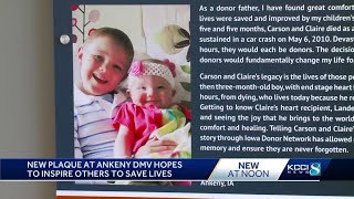 Permanent tribute in Ankeny honors the legacy of two young heroes
