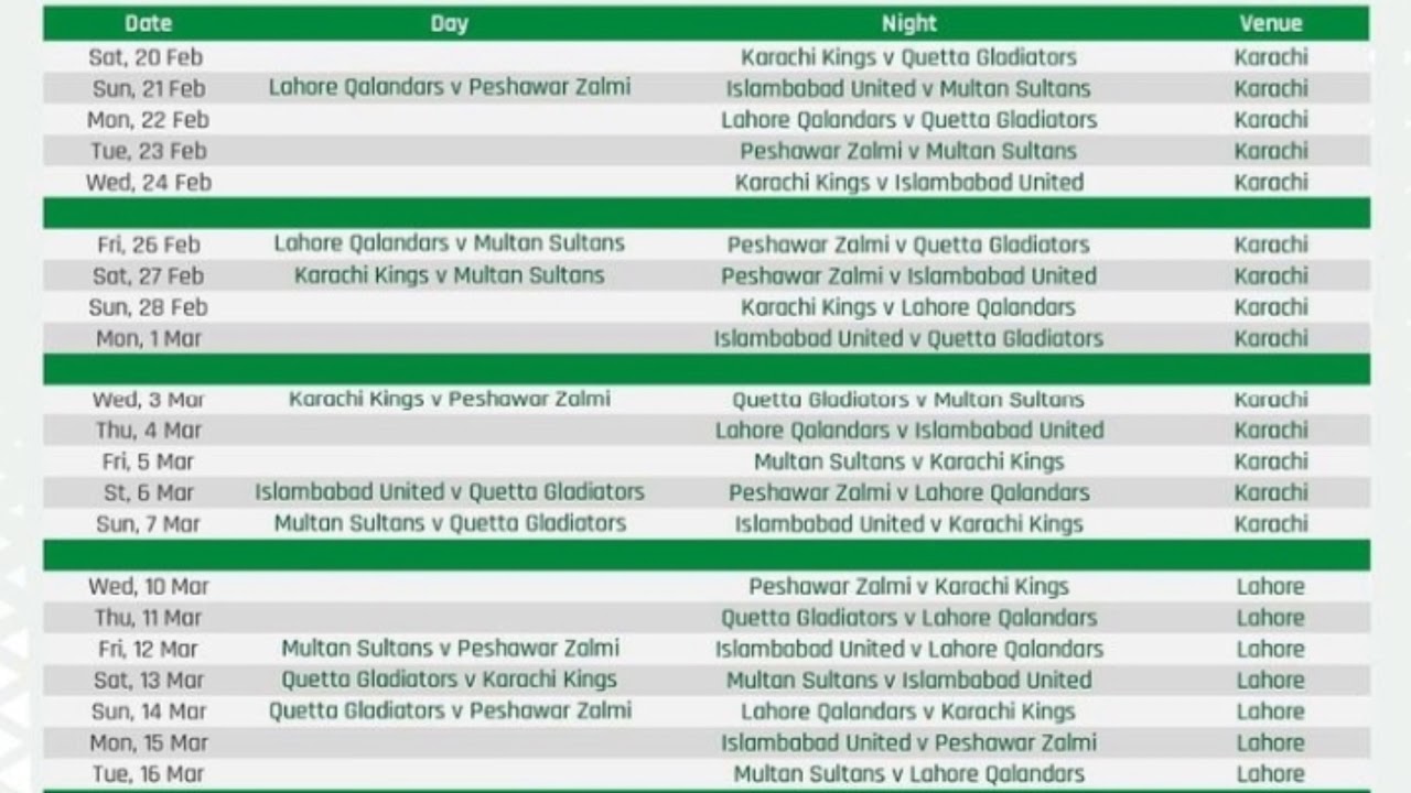 Шедуле арбитр расписание