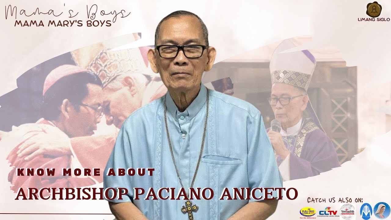 MAMA'S BOYS: ARCHBISHOP EMERITUS PACIANO B. ANICETO OF SAN FERNANDO, PAMPANGA (Part 1)