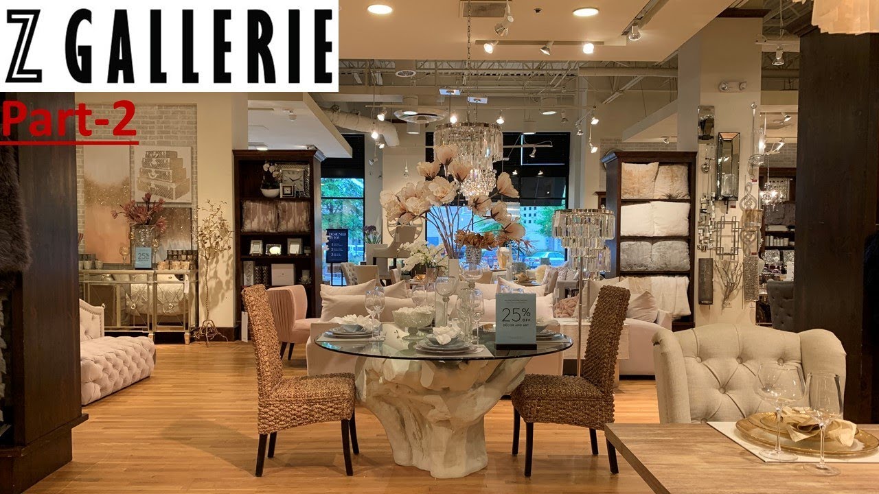 Z Gallerie Glam Home Decor Furniture Part 2 Shop With Me Spring 2019