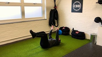 Single Arm Kettlebell Deadbug