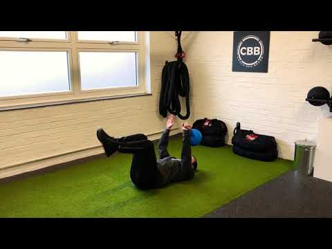 Single Arm Kettlebell Deadbug