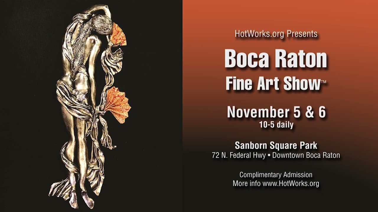 Boca Raton Fine Art Show - November 5 & 6 - Sanborn Square Park