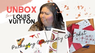 Unboxing LV Items | LV Holiday Packaging Conspiracy chit chat