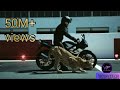 Cheetah vs ninja bike race for bike fans with i am a rider song