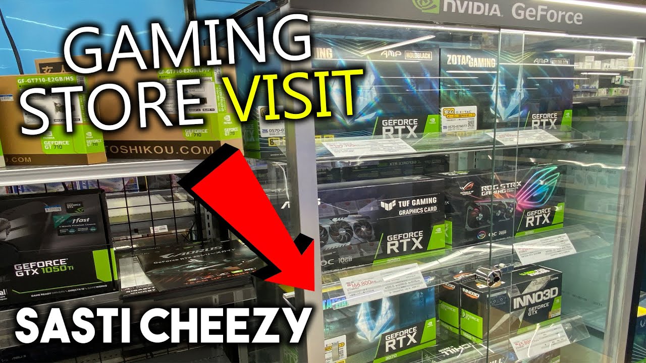 Graphics Card Prices in Japan " Gaming Store Visit " VLOG 7 YouTube