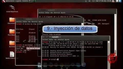 Hackear Red Inalámbrica wep con filtrado mac - Backtrack 5 R1 - 2012