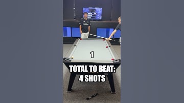 FEWEST SHOTS WINS VS PRO POOL PLAYER