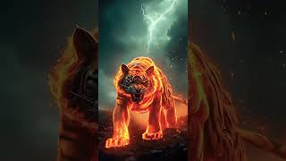 Tiger on fire! #tigeronfire #youtubeshortsvideo #youtubeshorts #viralvideo