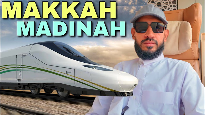 Saudi Arabia Bullet Train, Makkah to Madinah, First Class | Review