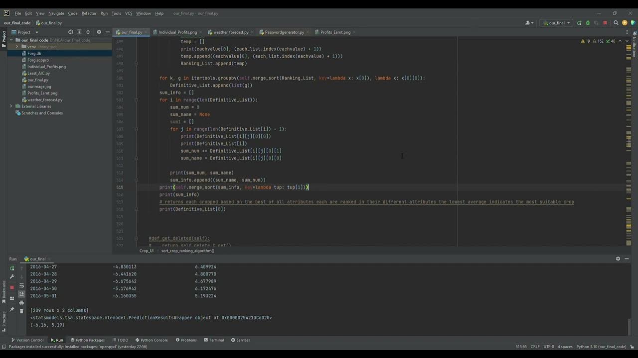Merge Sort Algorithm being applied to our ranking system. - YouTube