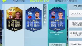 Bundesliga TOTS pack opening FIFA 15 iOS || M R S Skill Shots & Gaming