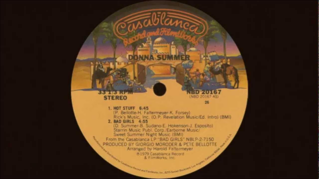 Donna Summer - Hot Stuff, Bad Girl Medley (Casablanca Records 1979) Donna Summer - Hot Stuff, Bad Girl Medley (Casablanca Records 1979)