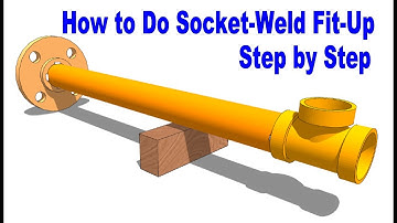 Socket-Weld Fitting Fit-Up Procedure for Piping Fabrication