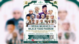 🔴SPESIAL MILAD KE - 5 MAJELIS YADAD PASURUAN BERSHOLAWAT - BERSAMA HABIB ZAIDAN YAHYA
