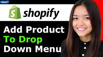 How To Add Product To Drop Down Menu in Shopify 2025 (Step By Step)