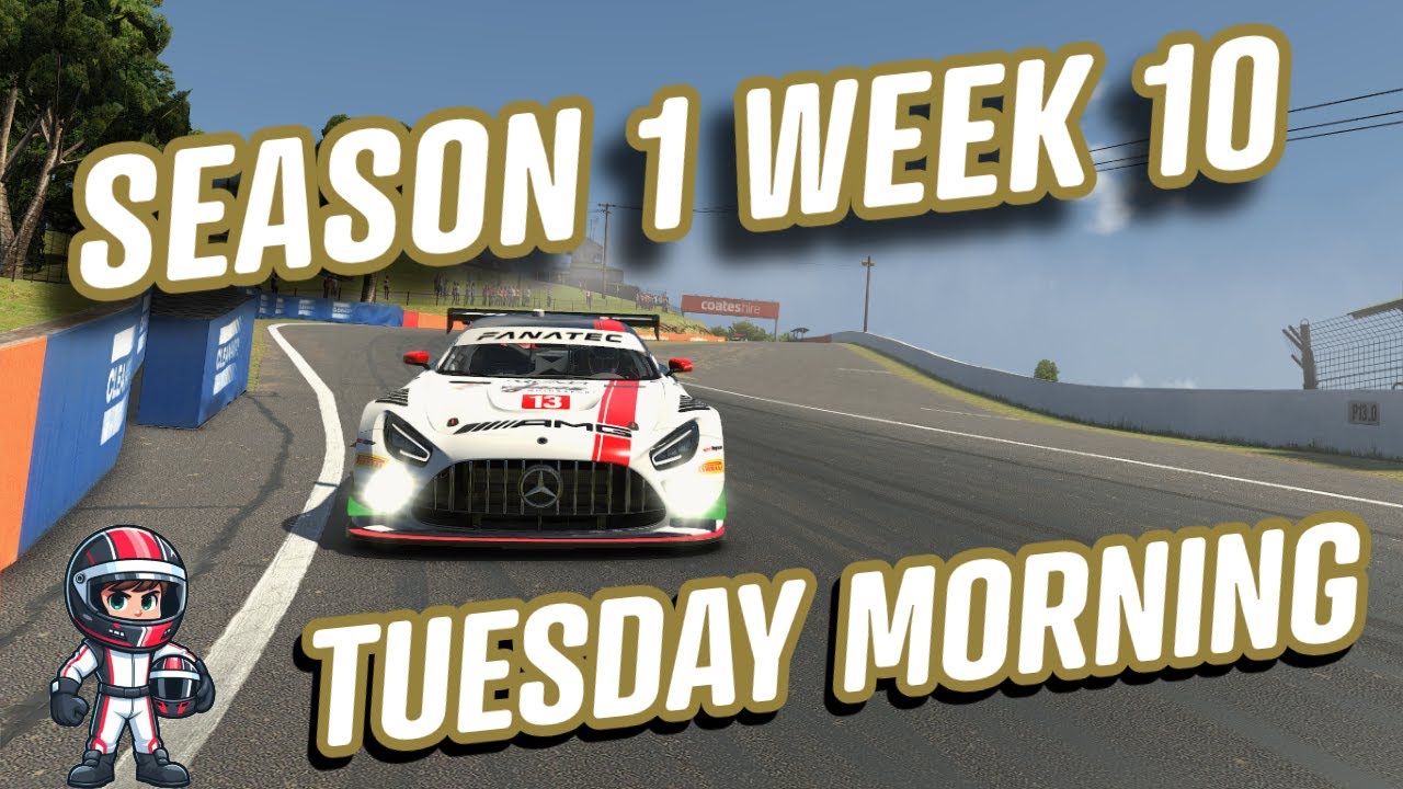 🔴 LIVE - iRacing - Season 1 Week 10 : Tuesday Morning - YouTube