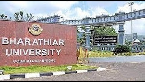 Bharathiar University-School of distance education- How to Get/Apply Degree/Convocation Certificate
