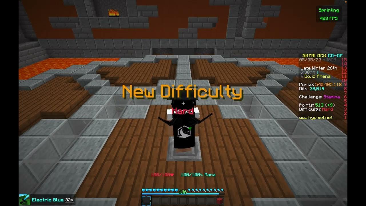 Stamina S Hypixel Skyblock Dojo YouTube