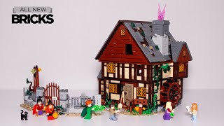 Lego Ideas 21341 Hocus Pocus: The Sanderson Sisters' Cottage Speed Build