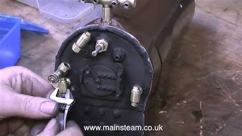 WORKING AT THE STEAM WORKSHOP #17 - SMOKEBOX DOOR AND BOILER FITTINGS