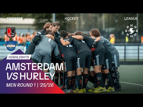 Champions kick off the season 🙌 AMS - HUR 🏑 Tulp Hoofdklasse Men ‘25/’26 | Highlights thumbnail