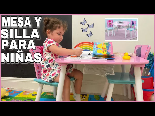 Sillas y Tablón Con Mantel Infantil – Filma Fácil